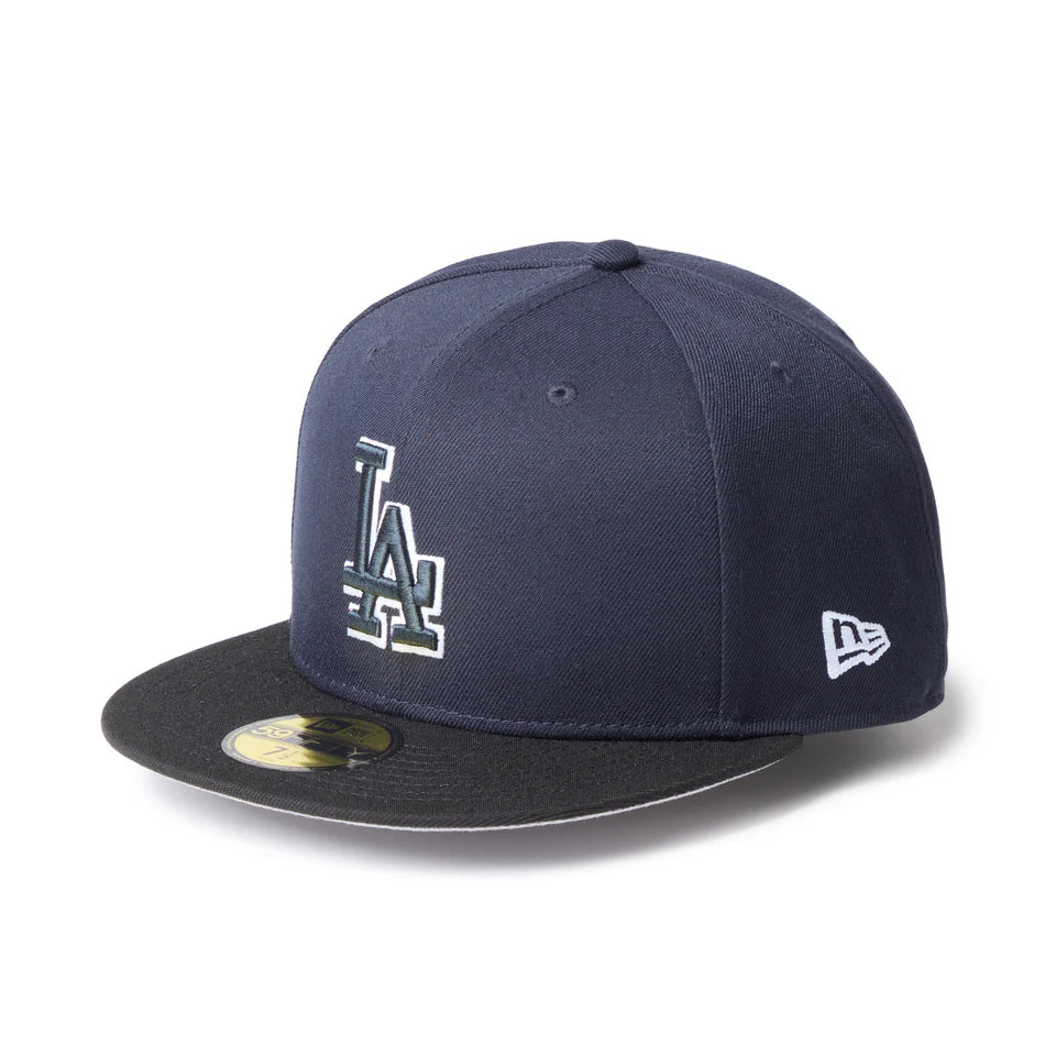 NEW ERA 59FIFTY MLB Glow in the Dark ロサンゼルス・ドジャース ネイビー/ブラック【14745173】