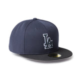 NEW ERA 59FIFTY MLB Glow in the Dark ロサンゼルス・ドジャース ネイビー/ブラック【14745173】