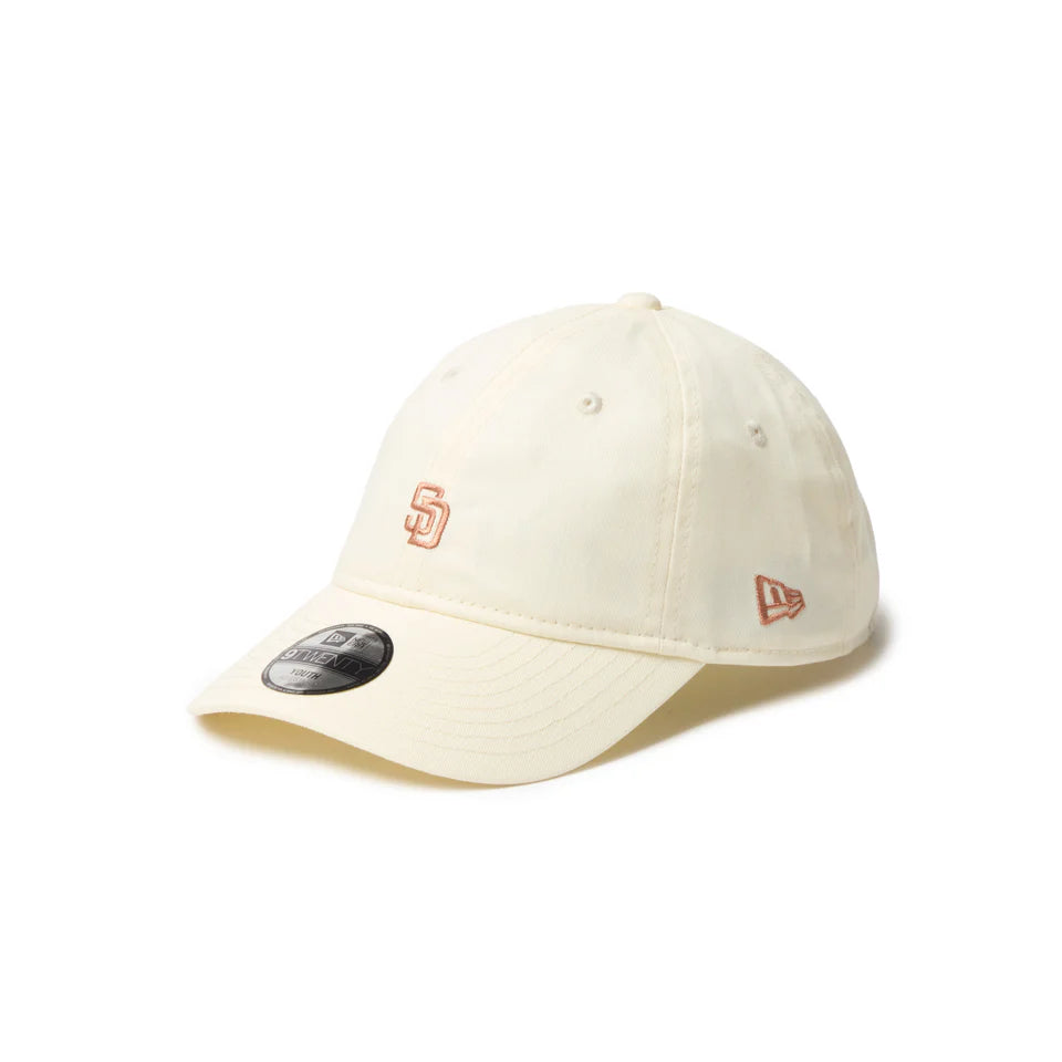 NEW ERA キッズ Youth 9TWENTY MLB Mini Logo ミニロゴ サンディエゴ・パドレス クローム【14747036】