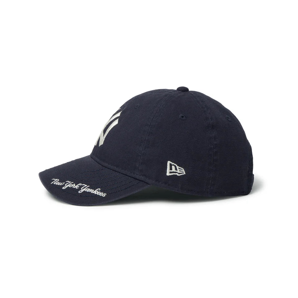 NEW ERA キッズ Youth 9TWENTY ニューヨーク・ヤンキース MLB Visor Logo バイザーロゴ ネイビー【14747040】
