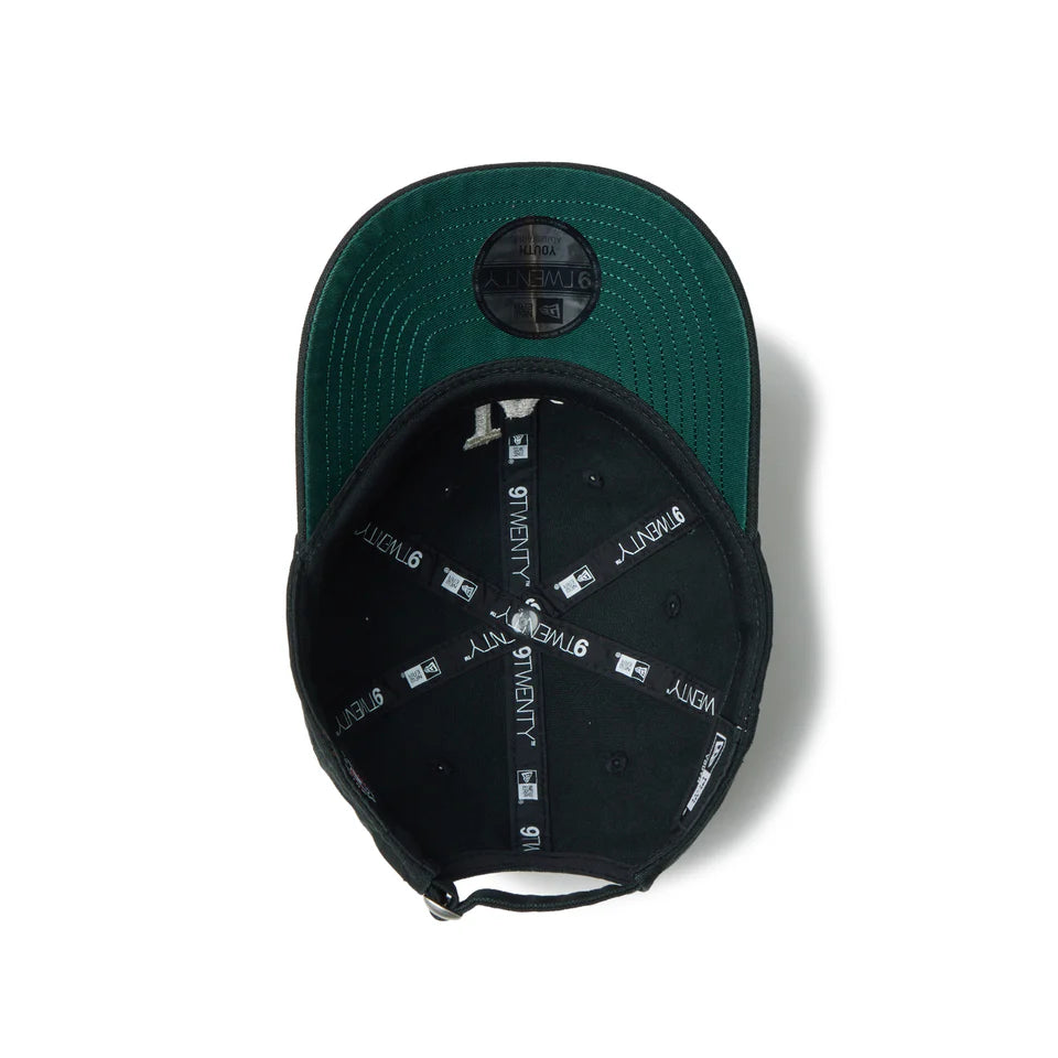 NEW ERA キッズ Youth 9TWENTY ロサンゼルス・ドジャース MLB Visor Logo バイザーロゴ ブラック【14747061】