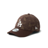 NEW ERA キッズ Youth 9TWENTY MLB Jacquard ロサンゼルス・ドジャース ブラウン【14747064】