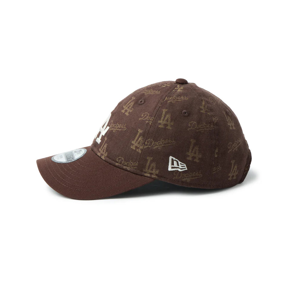 NEW ERA キッズ Youth 9TWENTY MLB Jacquard ロサンゼルス・ドジャース ブラウン【14747064】