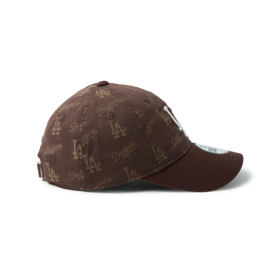 NEW ERA キッズ Youth 9TWENTY MLB Jacquard ロサンゼルス・ドジャース ブラウン【14747064】