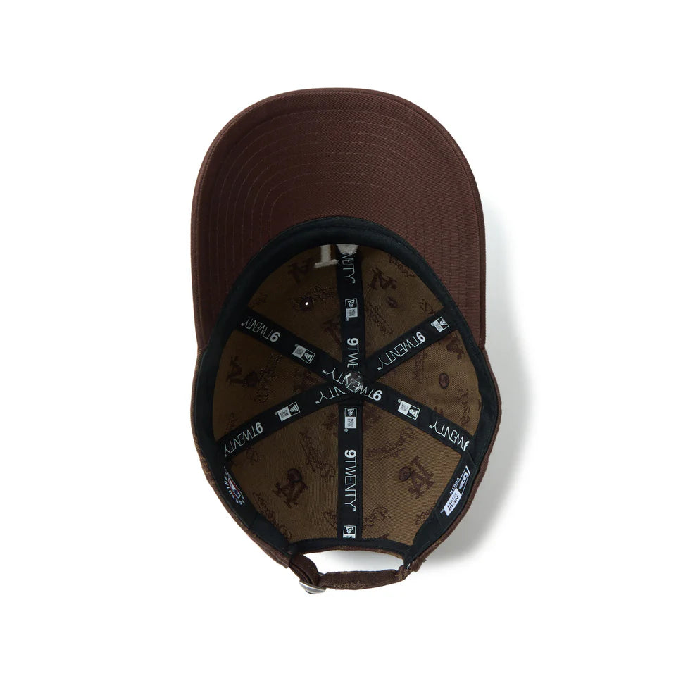 NEW ERA キッズ Youth 9TWENTY MLB Jacquard ロサンゼルス・ドジャース ブラウン【14747064】