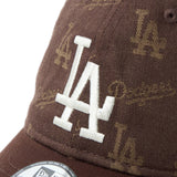 NEW ERA キッズ Youth 9TWENTY MLB Jacquard ロサンゼルス・ドジャース ブラウン【14747064】
