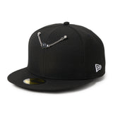 NEW ERA キャップアクセサリー チェーン Flagロゴ シルバー/ブラック【14751685】