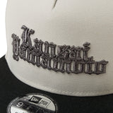 NEW ERA 9FIFTY A-Frame kansaï yamamoto Old English ストーン/ブラック【14858761】