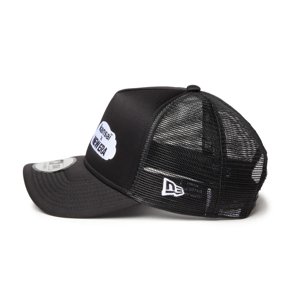 NEW ERA 9FORTY A-Frame トラッカー kansaï yamamoto kansai logo /NEW ERA ブラック【14858764】