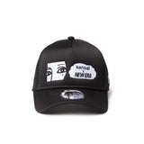 NEW ERA 9FORTY A-Frame トラッカー kansaï yamamoto kansai logo /NEW ERA ブラック【14858764】