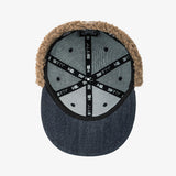 【海外買付品】59FIFTY MLB ニューヨーク ヤンキース デニム ドッグイヤーフィティッドキャップ ネイビー