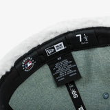 【海外買付品】59FIFTY MLB ニューヨーク ヤンキース デニム ドッグイヤーフィティッドキャップ ブルー