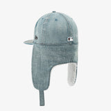 【海外買付品】59FIFTY MLB ニューヨーク ヤンキース デニム ドッグイヤーフィティッドキャップ ブルー