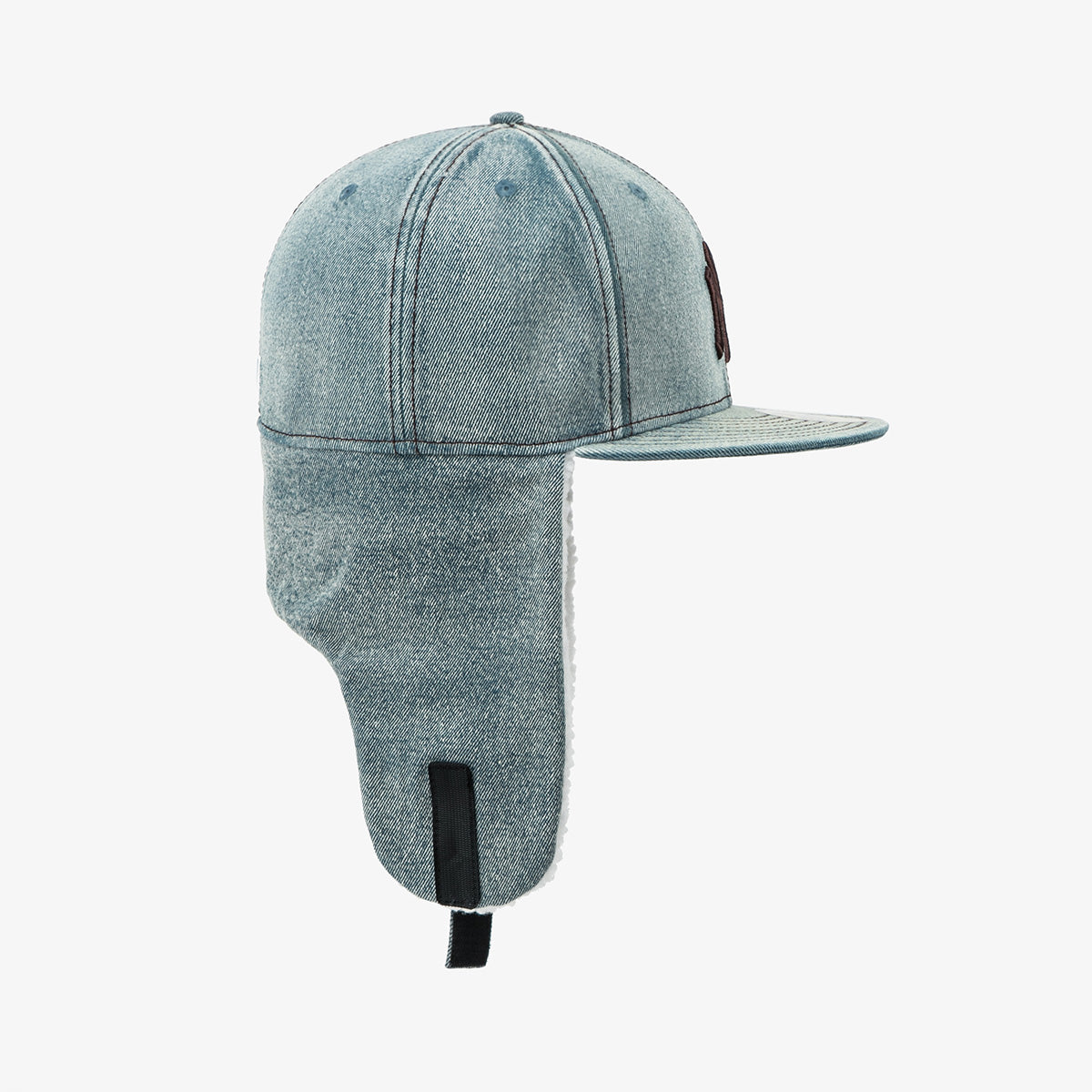 【海外買付品】59FIFTY MLB ニューヨーク ヤンキース デニム ドッグイヤーフィティッドキャップ ブルー