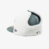 【海外買付品】59FIFTY MLB ニューヨーク ヤンキース デニム ドッグイヤーフィティッドキャップ ブルー
