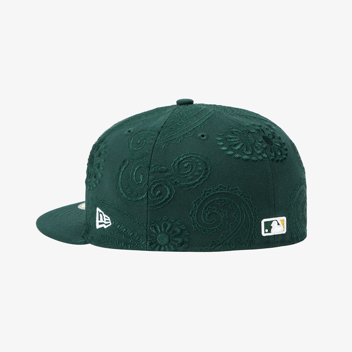 【海外買付品】59FIFTY オールオーバー ペイズリー オークランド アスレチックス グリーン