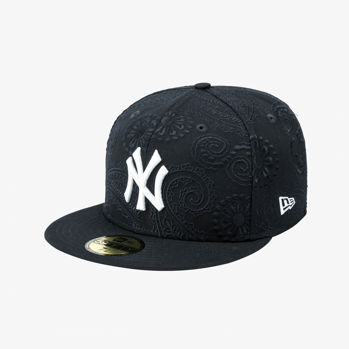 【海外買付品】59FIFTY オールオーバー ペイズリー ニューヨーク ヤンキース ネイビー