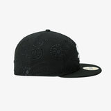 【海外買付品】59FIFTY オールオーバー ペイズリー シカゴ ホワイトソックス ブラック