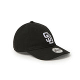 NEW ERA キッズ Youth 9FIFTY ウォッシュドコットン サンディエゴ・パドレス ブラック/ホワイト