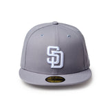 59FIFTY サンディエゴ・パドレス グレー/ホワイト【14942683】
