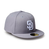 59FIFTY サンディエゴ・パドレス グレー/ホワイト【14942683】
