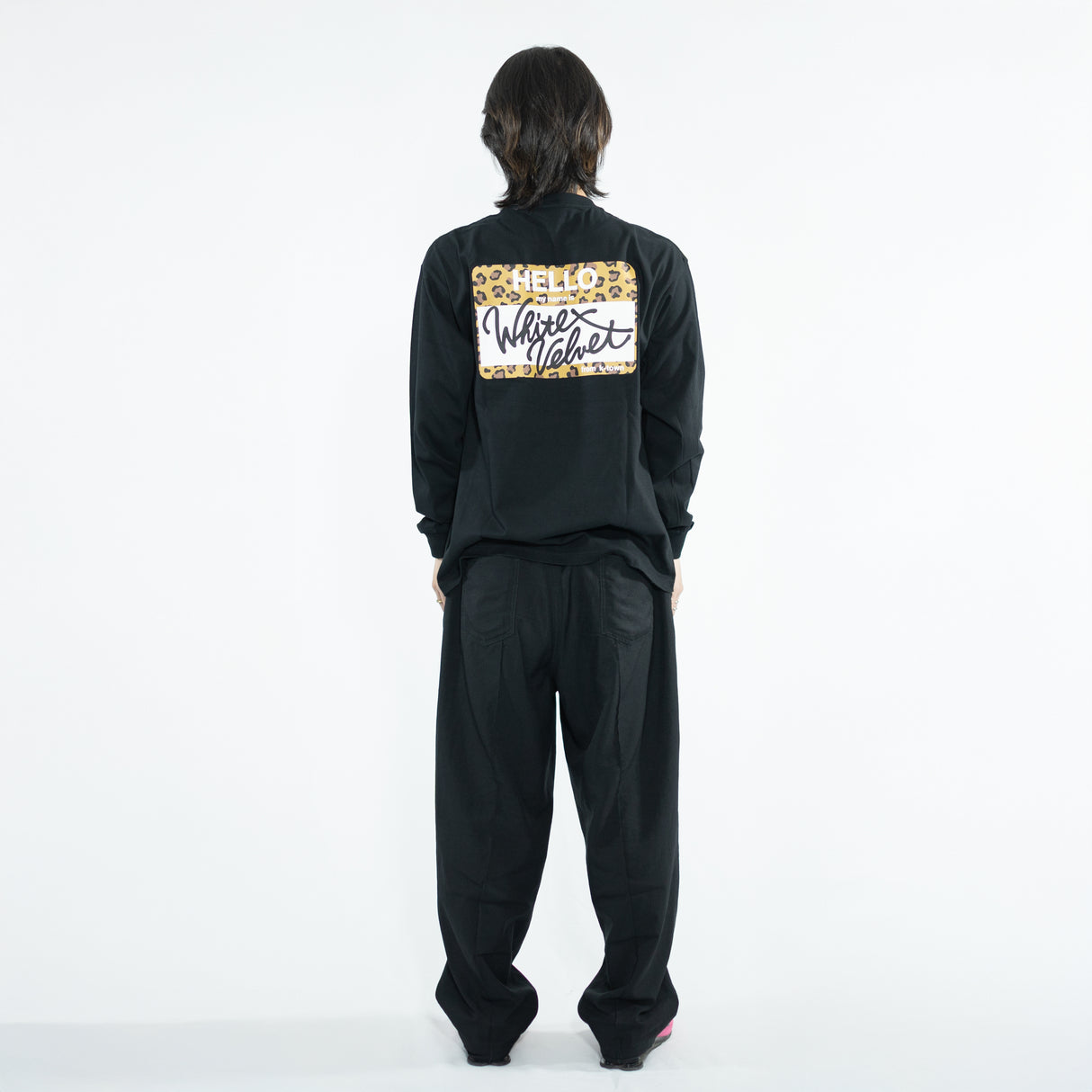 WHITE VELVET "My Name Is Leopard" L/S Tee/ホワイト ベルベット "マイネームイズ レオパード" ロングスリーブTシャツ