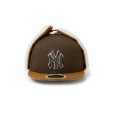 NEW ERA キッズ Kid's 59FIFTY Dog Ear ドッグイヤー ニューヨーク・ヤンキース ウォルナット/トーステッドピーナッツ【15125047】