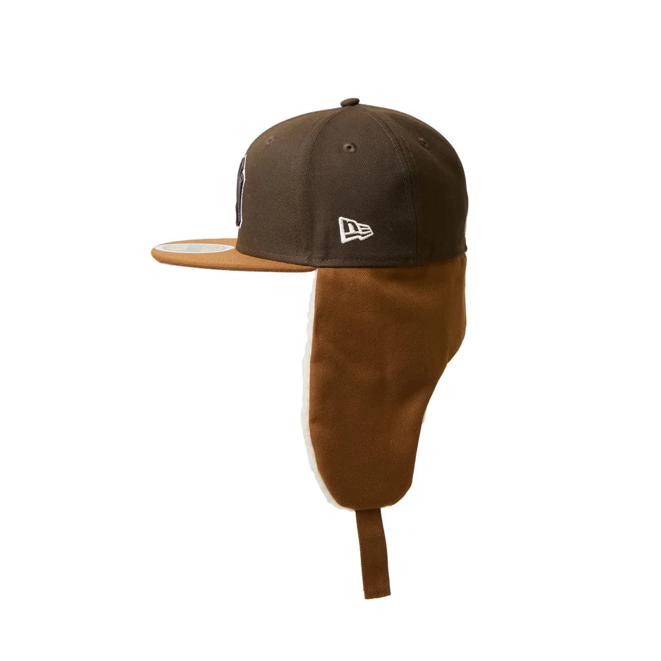 NEW ERA キッズ Kid's 59FIFTY Dog Ear ドッグイヤー ニューヨーク・ヤンキース ウォルナット/トーステッドピーナッツ【15125047】