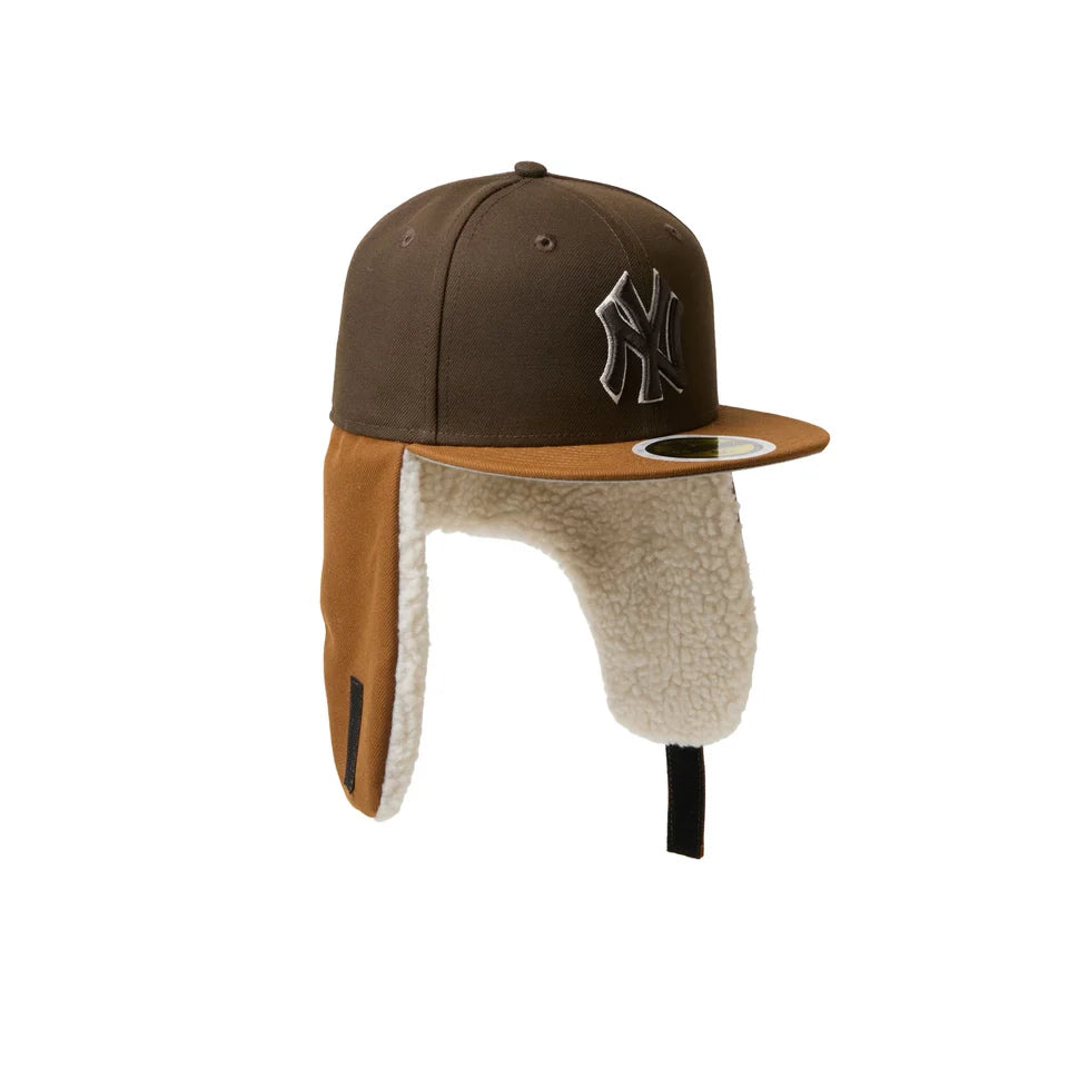 NEW ERA キッズ Kid's 59FIFTY Dog Ear ドッグイヤー ニューヨーク・ヤンキース ウォルナット/トーステッドピーナッツ【15125047】
