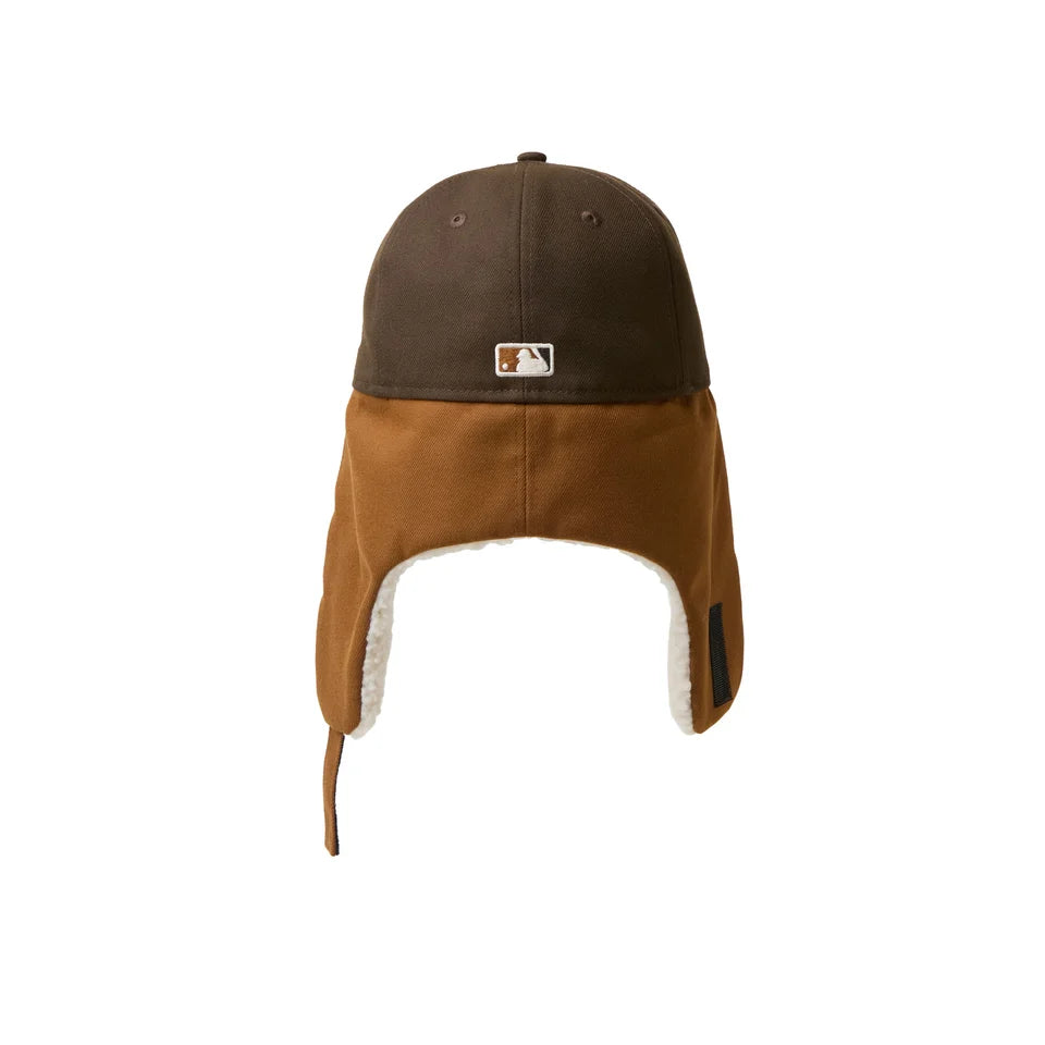NEW ERA キッズ Kid's 59FIFTY Dog Ear ドッグイヤー ニューヨーク・ヤンキース ウォルナット/トーステッドピーナッツ【15125047】