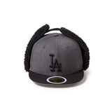 NEW ERA キッズ Kid's 59FIFTY Dog Ear ドッグイヤー ロサンゼルス・ドジャース ヘザーグラファイト/ブラック【15125048】