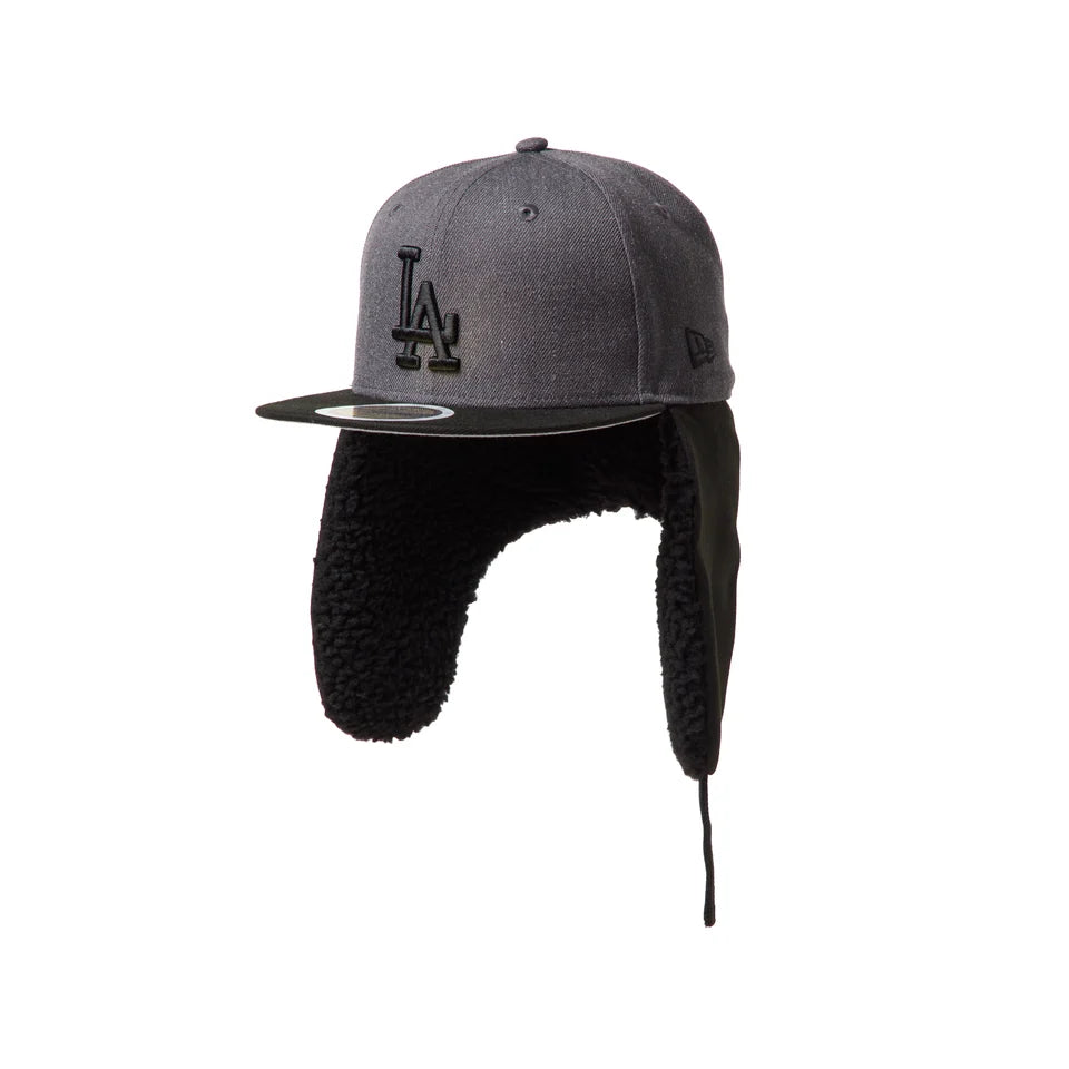 NEW ERA キッズ Kid's 59FIFTY Dog Ear ドッグイヤー ロサンゼルス・ドジャース ヘザーグラファイト/ブラック【15125048】