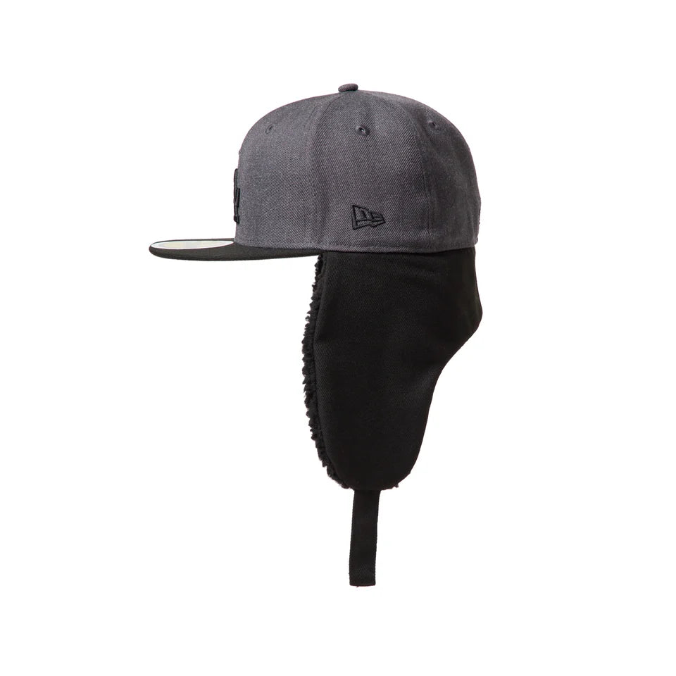 NEW ERA キッズ Kid's 59FIFTY Dog Ear ドッグイヤー ロサンゼルス・ドジャース ヘザーグラファイト/ブラック【15125048】