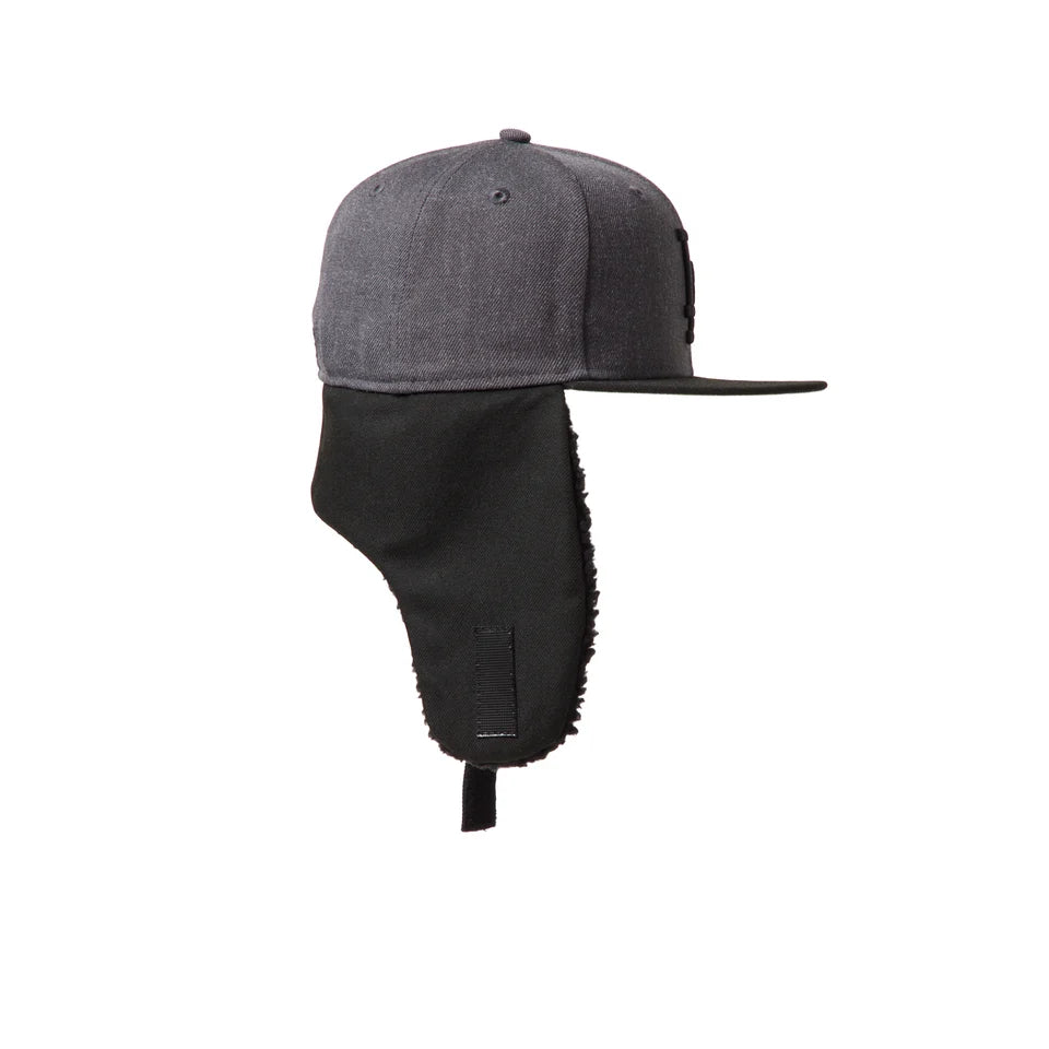 NEW ERA キッズ Kid's 59FIFTY Dog Ear ドッグイヤー ロサンゼルス・ドジャース ヘザーグラファイト/ブラック【15125048】