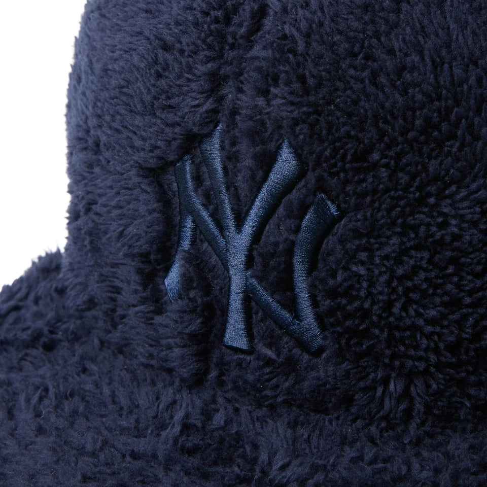 NEW ERA 59FIFTY Mink Fleece ニューヨーク・ヤンキース ネイビー | アウトドア【15125161】