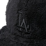 NEW ERA 59FIFTY Mink Fleece ロサンゼルス・ドジャース ブラック | アウトドア【15125162】