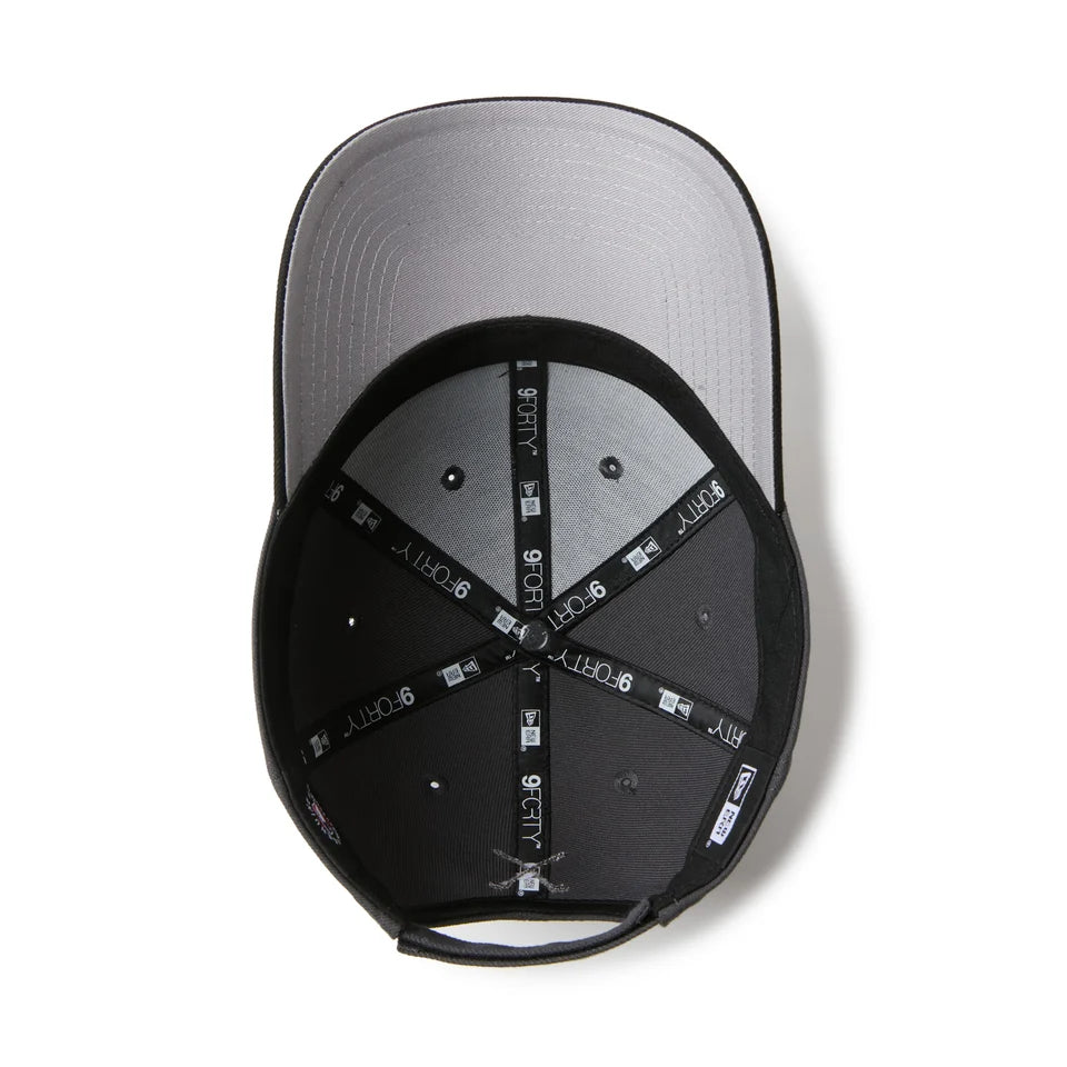 NEW ERA 9FORTY MLB Oval Grey Gradation ロサンゼルス・ドジャース ダークグラファイト/ブラック | ゴルフ【15125317】