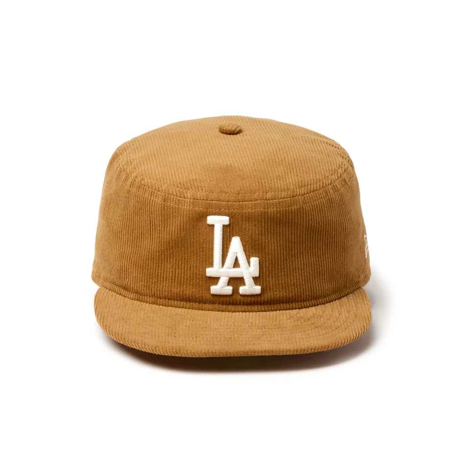 NEW ERA Pillbox コーデュロイ ロサンゼルス・ドジャース ウィート【15136894】