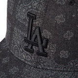 NEW ERA PC 59FIFTY Laser Burn Out Denim ロサンゼルス・ドジャース ブラック【15136906】
