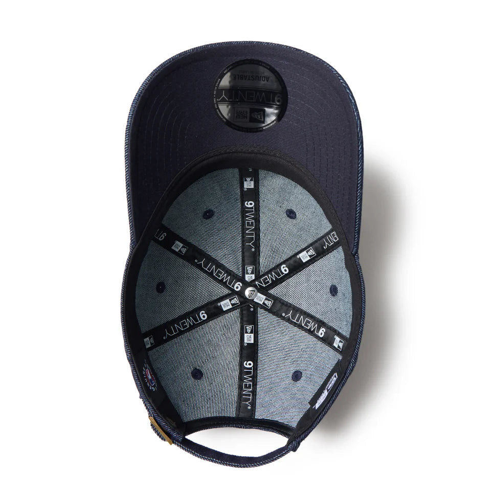 NEW ERA 9TWENTY Rhinestone ラインストーン ニューヨーク・ヤンキース デニム【15137180】