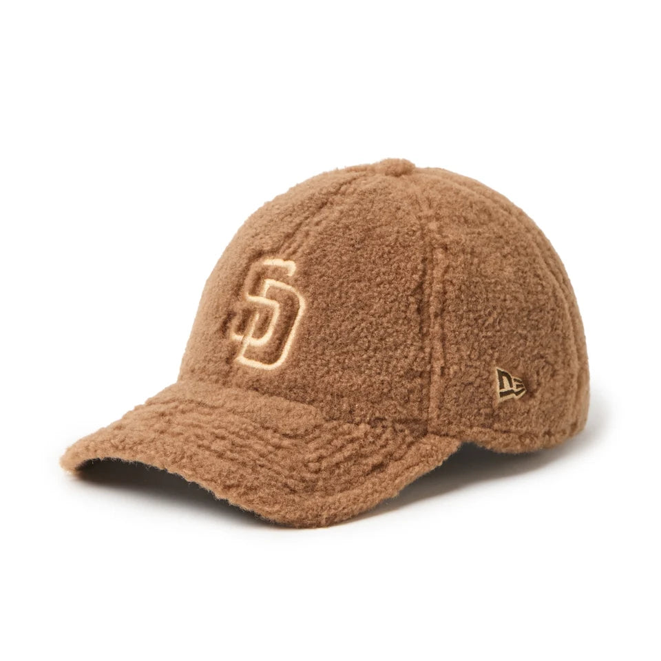 NEW ERA 9TWENTY Boa Fleece サンディエゴ・パドレス ブラウン【15137224】