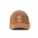 NEW ERA 9TWENTY Boa Fleece サンディエゴ・パドレス ブラウン【15137224】