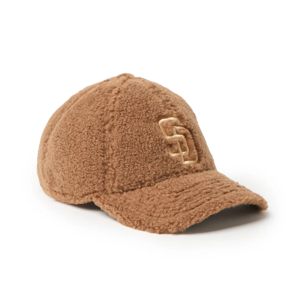 NEW ERA 9TWENTY Boa Fleece サンディエゴ・パドレス ブラウン【15137224】