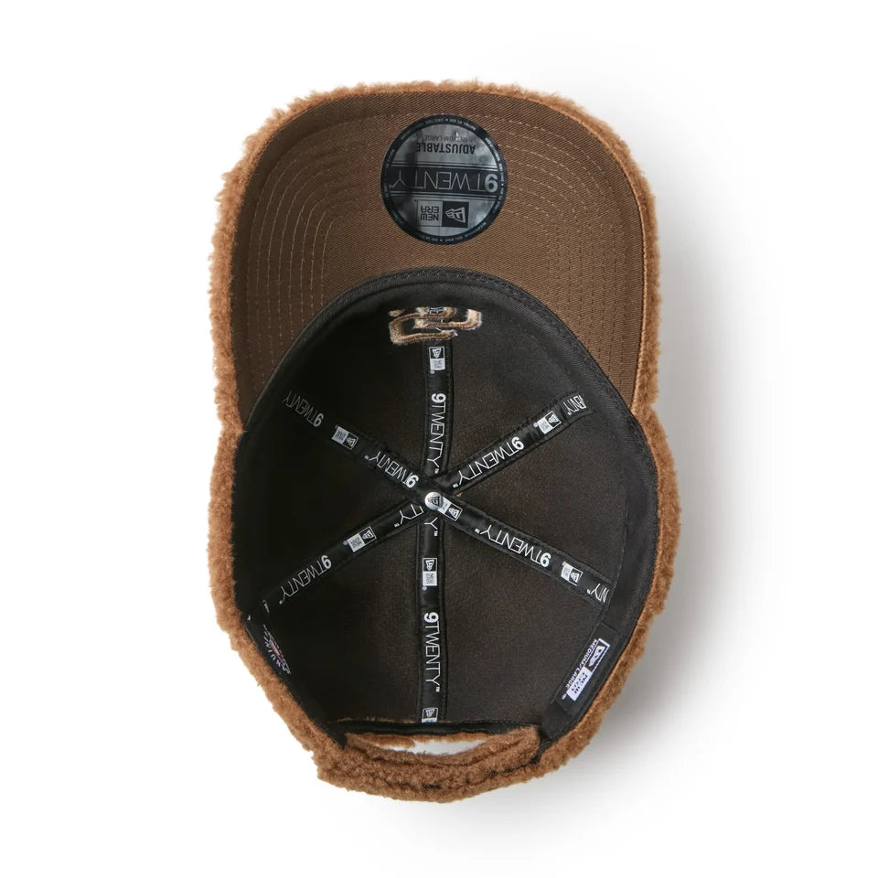 NEW ERA 9TWENTY Boa Fleece サンディエゴ・パドレス ブラウン【15137224】