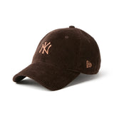 NEW ERA 9TWENTY Corduroy コーデュロイ ニューヨーク・ヤンキース ダークブラウン【15137245】