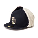 NEW ERA 59FIFTY Dog Ear ドッグイヤー サンディエゴ・パドレス ネイビー【15137327】