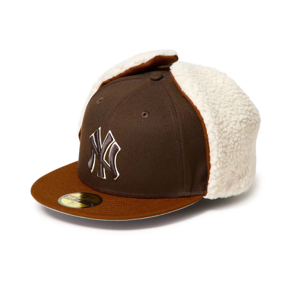 NEW ERA 59FIFTY Dog Ear ドッグイヤー ニューヨーク・ヤンキース ウォルナット/トーステッドピーナッツ【15137328】