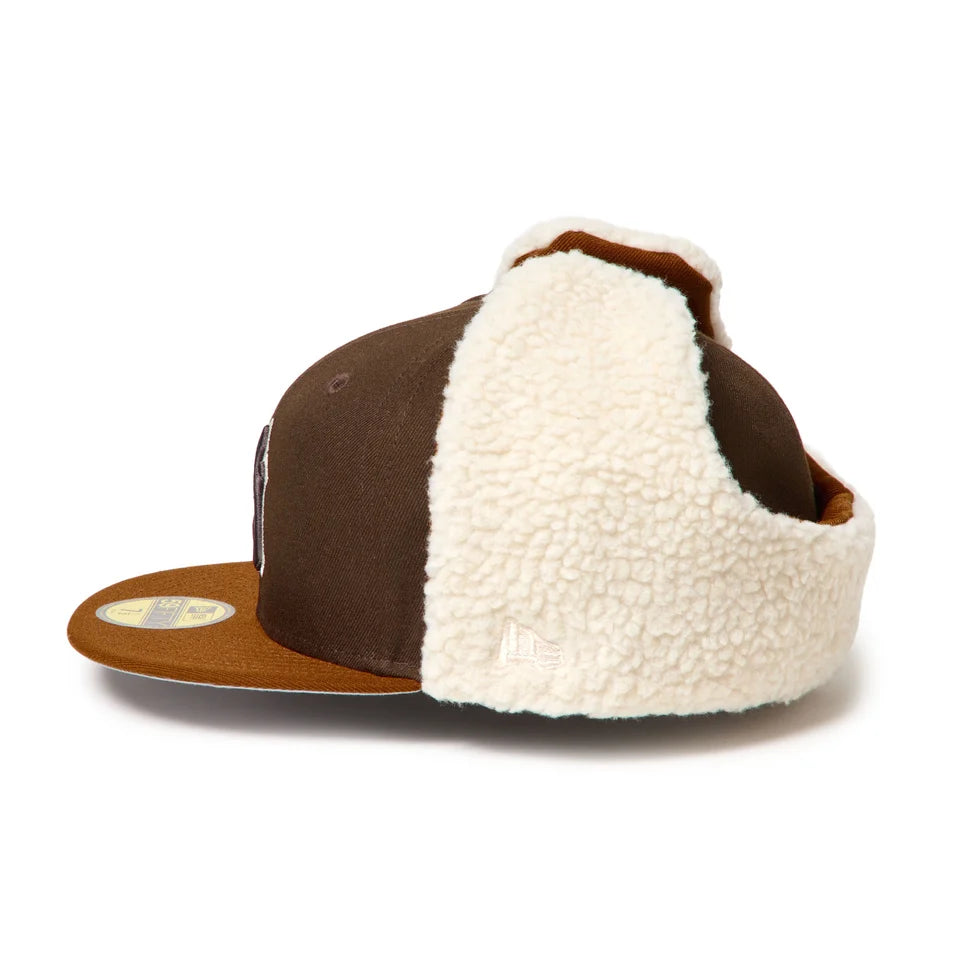 NEW ERA 59FIFTY Dog Ear ドッグイヤー ニューヨーク・ヤンキース ウォルナット/トーステッドピーナッツ【15137328】
