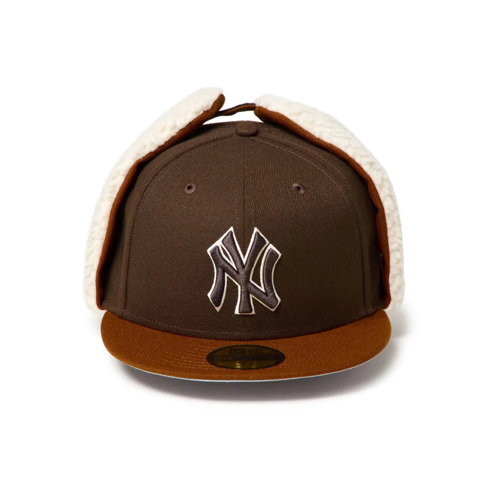 NEW ERA 59FIFTY Dog Ear ドッグイヤー ニューヨーク・ヤンキース ウォルナット/トーステッドピーナッツ【15137328】