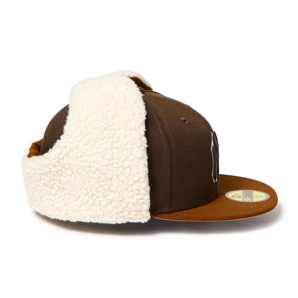 NEW ERA 59FIFTY Dog Ear ドッグイヤー ニューヨーク・ヤンキース ウォルナット/トーステッドピーナッツ【15137328】